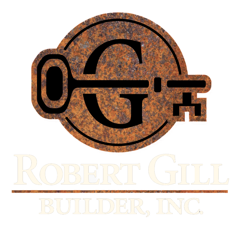 Robert Gill Builder Inc logo with key design